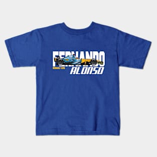 Fernando Alonso Old time Kids T-Shirt